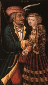Unequal Lovers by Wolfgang Krodel the Elder
