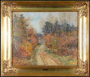 Tisvilde Forest Scene by Arnold Krog
