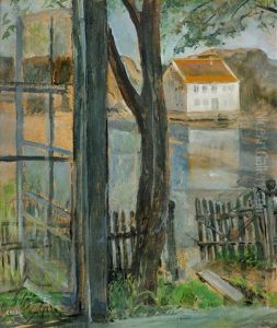 Through The Window by Christian Krohg