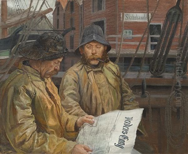 To Sjomenn Leser Verdens Gang - view 1