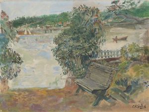 Ved Fjorden by Christian Krohg