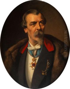 Herrenportrait by Carl Ludwig Friedrich Becker
