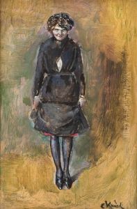 Staende Pike by Christian Krohg