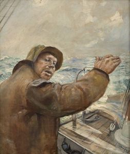 A Little Aport by Christian Krohg