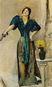 Ella Dybvad Som Fru Hedda Tesman I "hedda Gabler"