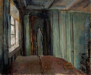 Den Gronne Stue by Christian Krohg
