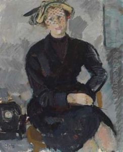 Sittende Kvinne by Christian Krohg