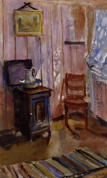 Interior, Formodentlig Fra Kunstnerens Hjem - view 1