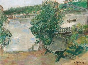 Fra Brekkesto by Christian Krohg