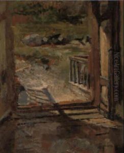 The Open Door by Christian Krohg