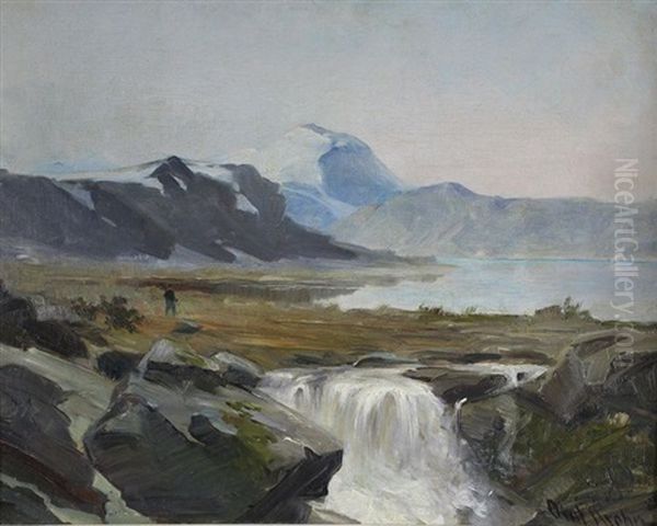 Paysage Lacustre Suedois - view 1