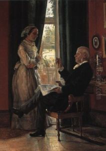 Scene Fra Et Borgerhjem