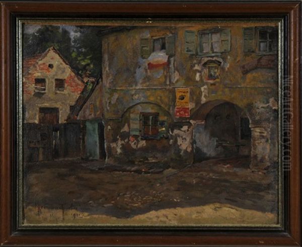 Alte Stadtansicht Von Munchen Mit Dem Wirtshaus In Der Au - view 1
