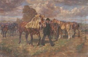 Haflinger-vorfuhrung In Oberbayern Haflinger-vorfuhrung In Oberbayern