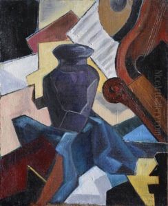 Composition Au Vase by Frederico Kromka
