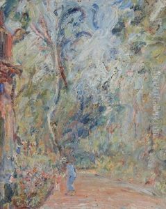 Femme Et Enfant Sur Le Chemin Femme Et Enfant Sur Le Chemin
