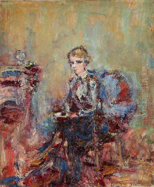 Jeune Femme Assise - view 1