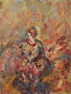 Femme Assise by Paul Kron