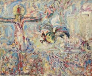 Christ En Croix by Paul Kron