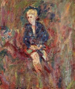 Femme Lisant by Paul Kron