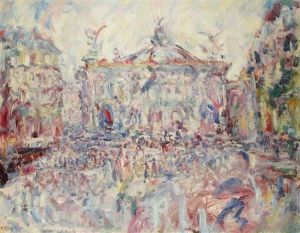 Paris, Place De L'opera by Paul Kron