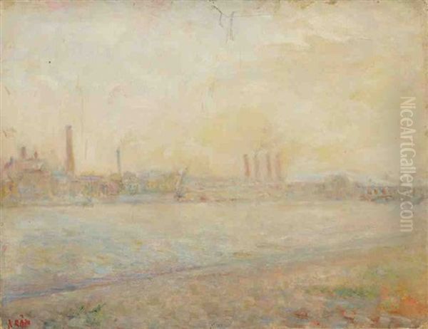Usines Au Bord Du Fleuve - view 1