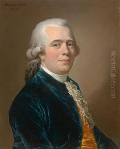 Portrait Of A Nobleman In A Blue Coat
