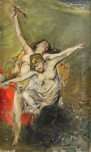 Dansande Nymfer (study)