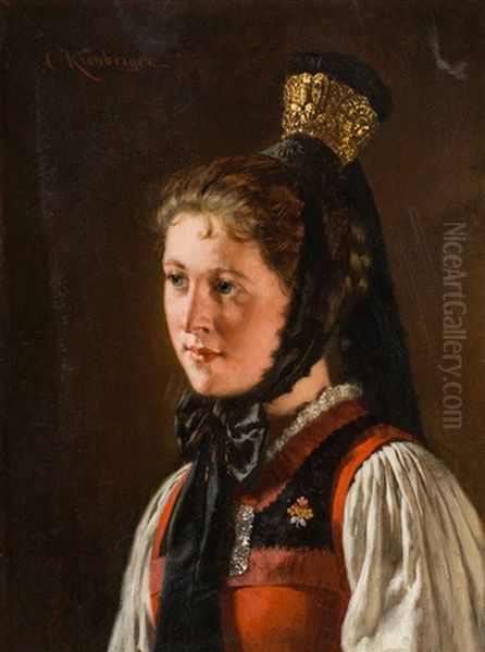 Frau In Tracht - view 1