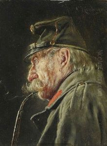 Pfeife Rauchender Veteran
