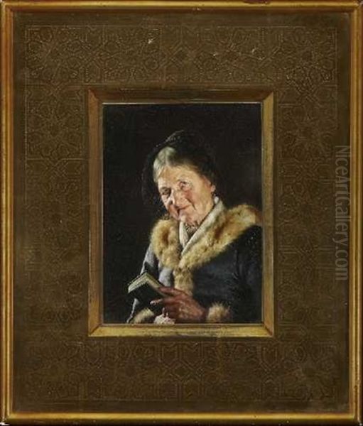 Alte Bauerin Mit Gebetbuch - view 1