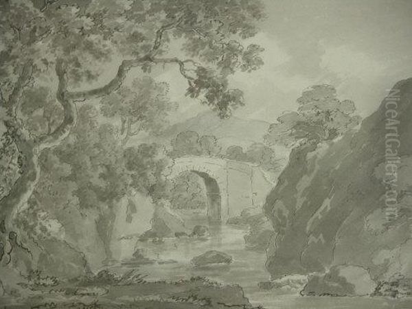 Bridge At Llangollen. - view 1