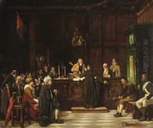 Die Gerichtsverhandlungen by Carl Kronberger
