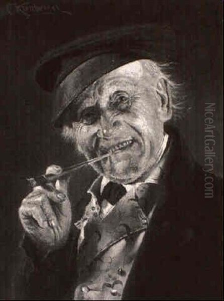 The Cigar Smoker - view 1
