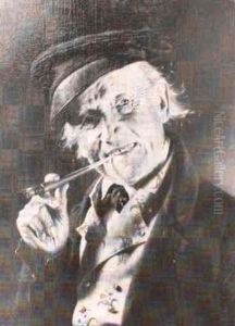 Tyrolean Smoker by Carl Kronberger