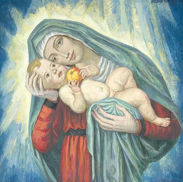 Madonna And Child With Apple - view 1