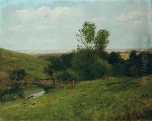 Fruhling In Der Voreifel by Christian (Johann Christian) Kroener