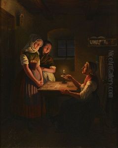 Forunte Teller by Wenzel Kroupa