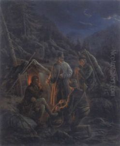 Die Schmuggler by Wenzel Kroupa