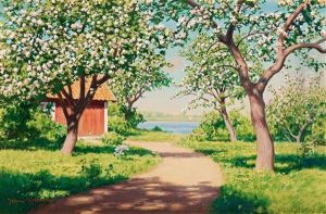 Blommande Appelwoodd Blommande Appelwoodd