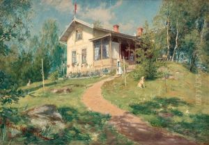 Villa Bjorkbacken by Johan Fredrik Krouthen