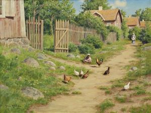 Sommaridyll by Johan Fredrik Krouthen