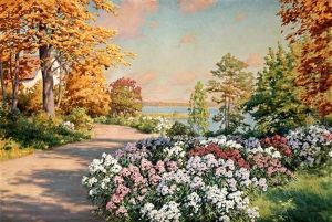 Blommande Tradgard by Johan Fredrik Krouthen