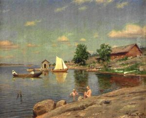 Skargardssommar by Johan Fredrik Krouthen