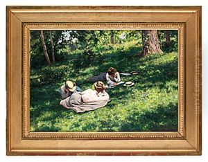Lasestund I Det Grona by Johan Fredrik Krouthen