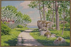 Sommardag by Johan Fredrik Krouthen