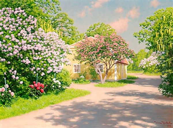 Blommande Syrener - view 1