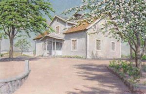 Gardsbild, Linkoping by Johan Fredrik Krouthen
