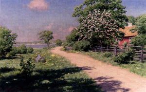 Forsommar by Johan Fredrik Krouthen