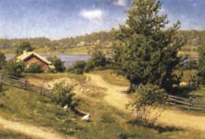 Motiv Fran Tsterg"tland by Johan Fredrik Krouthen